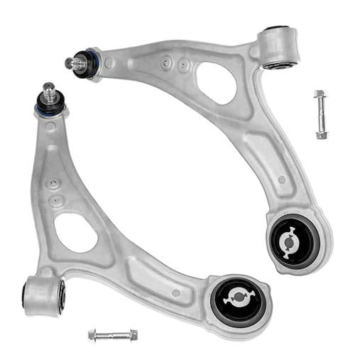 Image of Detroit Axle - AWD 1.5L Front End Kit for 20-25 Ford Escape [with Standard Suspension], 2 Lower Control Arms with Ball Joints 2 Struts with Coil Springs 2021 2022 2023 2024 Replacement Suspension Kit