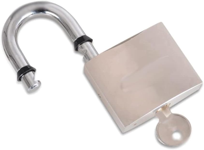 Bulk Locks Lock Padlock Solid Iron Lock with 3 Keys Keys Locks Iron Lock Body Padlock Ideal for Sheds School Locker Toolbox Outdoor Padlock