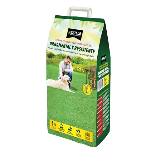 Semillas Batlle Césped Ornamental y Resistente - 5kg
