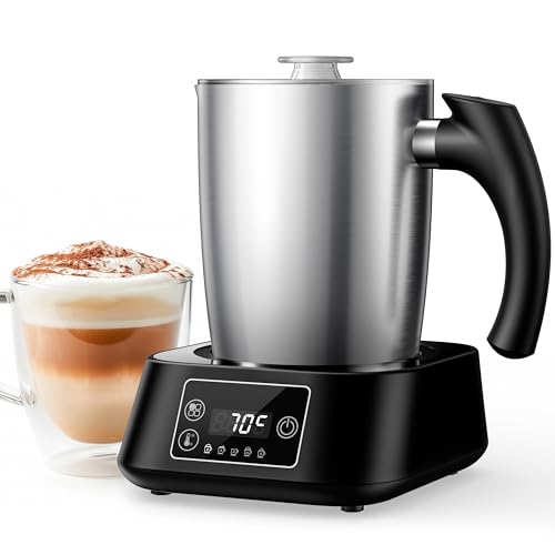 SHARDOR 5-In-1 MilchaufschäUmer, 500 Ml MilchaufschäUmer Elektrisch Mit Einstellbarer Temperatur Und Edelstahl Milk Frother… – Ansicht 1