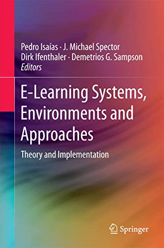 E-Learning Systems, Environments and Approaches view 2