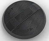 Noa Store Plastic Outer Member Cap 2 1/2 inch Diameter 32547 - Fits with A60/A84/A70/A75