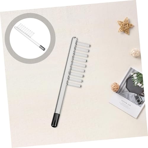Image of High Frequency Wand For Hair, Dandruff Remover Comb, Splitends Remover Machine For Hair High-Frequency Comb Only 1-Pc Scalp Stimulating Attachment