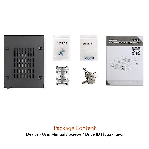 Icy Dock ToughArmor MB993SK-B Rack Rimovibile