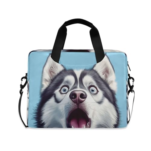 Étui à fermeture éclair pour ordinateur portable 15.6 Husky Sibérien