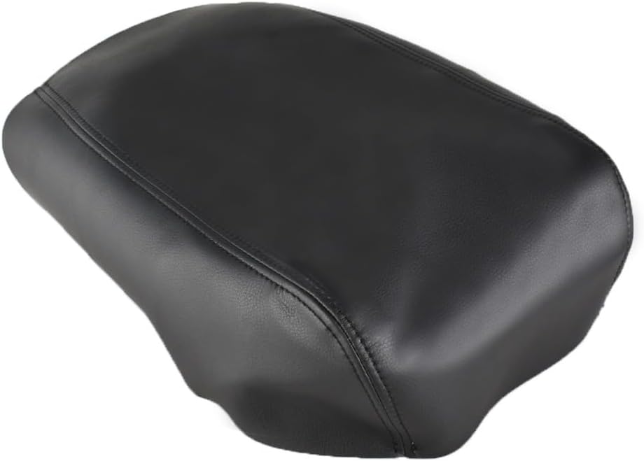 Center Console Lid Armrest Cover Skin For Ford Explorer 2011-2018 Black OEM Equivalent Replacement
