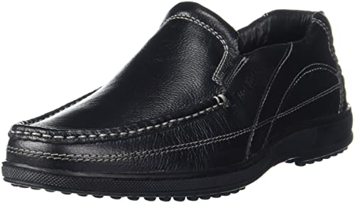 Lee Cooper Shoes Mens Black Leather Driving Style Loafer (LC2086BR) (B09MFM21G7) Amazon Price History, Amazon Price Tracker