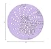 3M Cubitron II Hookit Purple Clean Sanding Abrasive Disc, 31466, 3 in, 600+ Grade, Pack of 50 Discs, Virtually Dust-Free, High Performance, Long Lasting, Multi-Hole Pattern, for Automotive Sanding