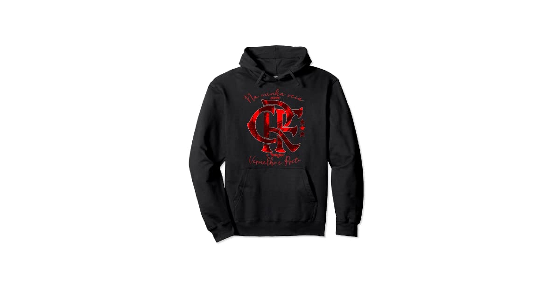 Amazon.com: Camiseta Flamengo Vermelho e Preto Pullover
