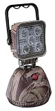 ECCO EW2461 Camoflage Work Light, 12/24vdc, LED 600 Lumens White Flood, Magnetic Base Battery Pack, Comes with A/C & D/C Chargers