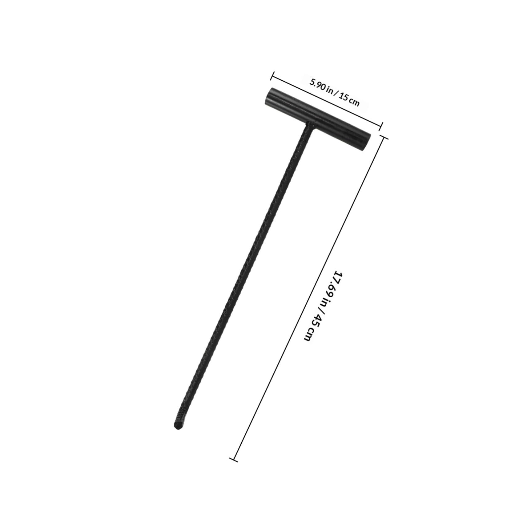YARNOW 2 Pièces Crochet de Levage pour Regard D'égout en Acier Inoxydable, Outil Professionnel pour Soulever et Ouvrir, Protection des Mains, Design Simple et Pratique