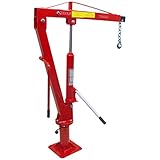 1 Ton Swivel Lift Lifting Davit Crane Lift Hoist Pickup Truck 1000-2000 LBS Cap.