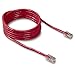 Belkin Snagless CAT5E Patch Cable * RJ45M/RJ45M; 50 RED (A3L791b50-RED-S)