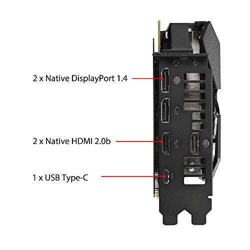 Image of ASUS ROG Strix GeForce RTX 2060 Super Advanced Overclocked EVO 8G GDDR6 HDMI DisplayPort USB Type-C Gaming Graphics Card (ROG-STRIX-RTX2060S-A8G-EVO-GAMING)