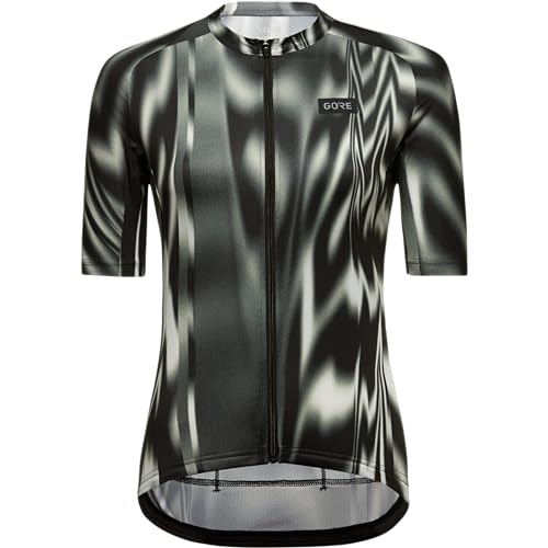 GORE WEAR Damen Spirit Paint Jerseys, Schwarz/Lab Grau, 44 EU
