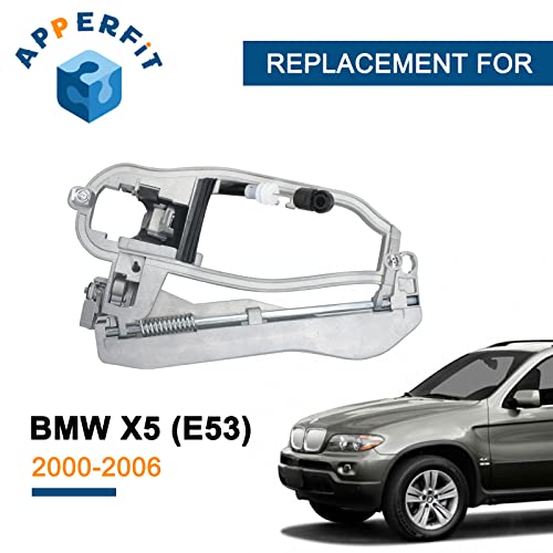 APPERFiT Door Handle Carrier (Front Door Left Driver Side) Compatible with BMW E53 X5 2000-2006 Replaces 51218243615 by APPERFiT - Used condition - Image 2