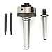 Superior Electric ALC5491 Mini Lathe Chuck 2 Inch diameter with MT-1 and MT-2 Shank