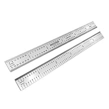 Benchmark Tools 466590 Flexible 6 Inch 5R Machinist Rule with 1/10, 1/100, 1/32 and 1/64 Markings Tempered Stainless Steel Non-Glare Satin Chrome Finish Conforms to EEC-1 Accuracy Standards 1