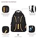 SwissGear 1900 Scansmart TSA 17 Laptop Backpack, Black/Gold, 19-Inch