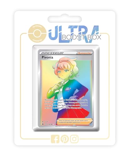 Pivonia 219/198 Dresseur Arc en Ciel Secrète Pokémon Règne de Glace EB06