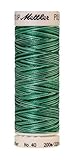 mettler garn händler AMANN METTLER Marken-Nähgarn mit sichtbarem Farbverlauf (Multicolor-Garn / Regenbogen-Garn) und trilobanem Farbenquerschnitt. Für besonders farbintensive Nähte und Stickereien. Besonders reißfest und farbstabil.