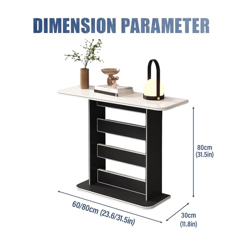 Mesa de entrada compacta para vestibulo sala de estar y dormitorio 3