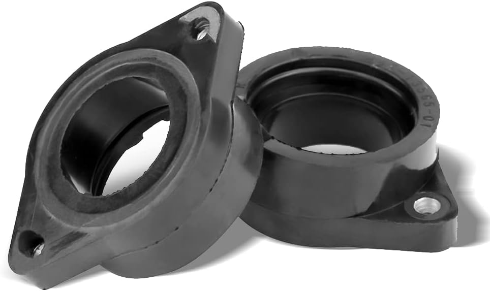 2 pcs Motorcycle Carb Carburetor Intake Manifold Boot Joint