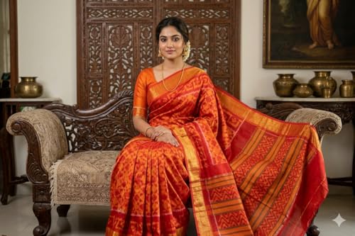 Chendhur Fashions pochampally silk saree – image 2