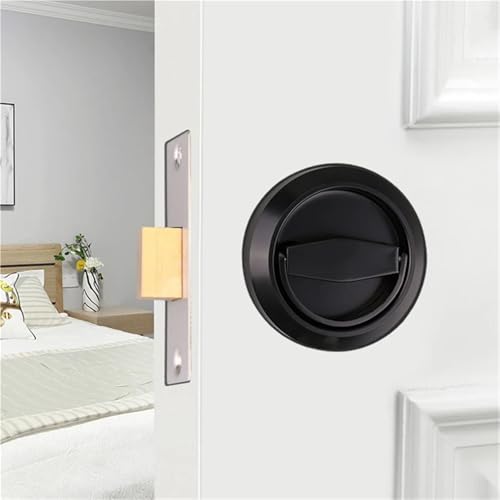 Serrure de porte invisible double face pour menuiserie intérieure