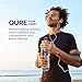 QURE Water 1.5L (Pack of 12) – 10 pH Alkaline Water with Electrolytes, Silky Smooth Taste