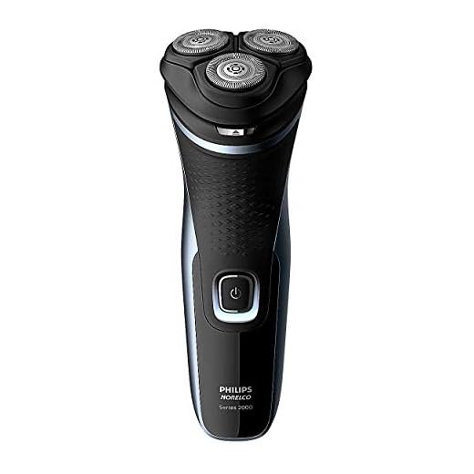 Philips Norelco 2500, S1311/82, Dry Electric Men's 2000 Series Shaver with Corded/Cordless Operation, Pop-up Trimmer, Self-Sharpening Blades & Charging Status Display