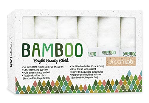 Bamboo Face Towel Bathroom Set Gift Box. Soft Absorbent Cotton Baby Wash Cloths Hand Towels. 85% Bamboo #TOP19