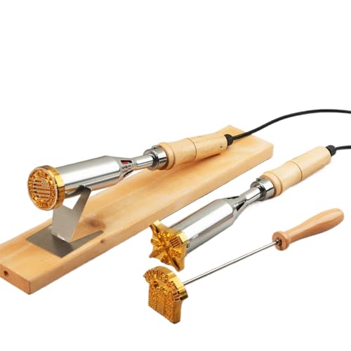 Marcador de madera personalizado, hierro de marca personalizado para madera, sello eléctrico para carpintería, herramienta de quema de logotipos, plancha de marca para carne, cuero