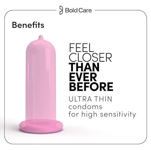 Image of Bold Care EXTEND Non-Transferable Spray for Men (Pack of 1) + Bold Care 404 Super Ultra Thin Bubblegum Flavored Condoms For Men - (Pack of 10)