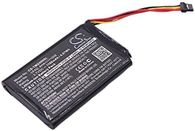 Replacement Battery for Tomtom 4FL50, 4FL60, Go 5000, GO 5100, Go 6000, GO 6100, Go 6200, Pro 5250, PRO Truck 5250,fits Part No AHA11111008, VF6P, VFAD, 3.7V 1100mAh / 4.07Wh