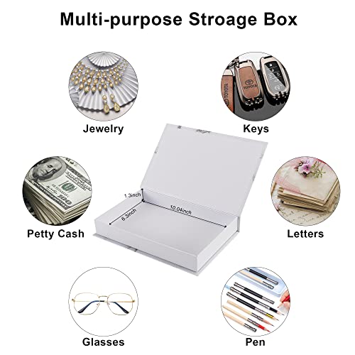 Yd Sz Yadoo Home Decorative Books: Faux Book Boxes For Entry Table,Set Of 3 Book Decor,Coffee Table Books Bookshelf Decor Fake Books With Magnetic Closure #TOP4