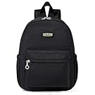 AOTIAN Mini Lightweight 11.8 Inch Backpack Durable Travel Hiking Women and Girls Small Daypack, 7 Liters Black