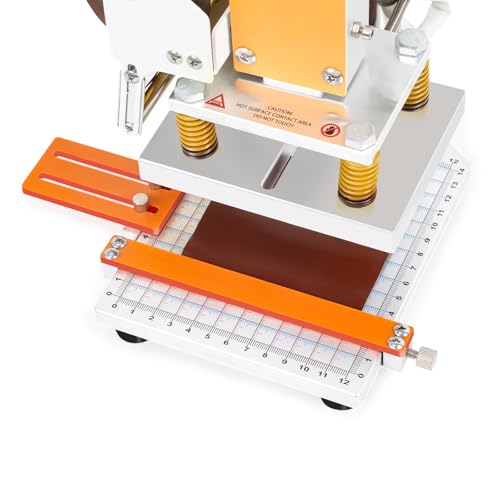 Machine à estamper à chaud : matrice de positionnement pour alignement parfait - 4