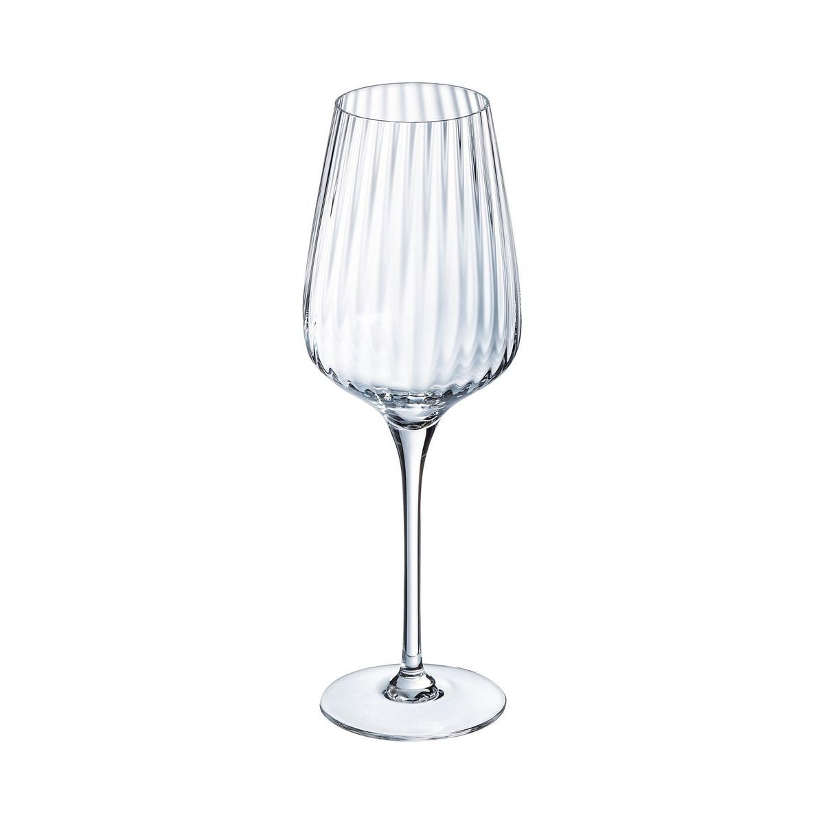 Chef & Sommelier Copas de Vino Symétrie 45 cl Juego de 6 | Vidrio transparente resistente, copas de cristal con pie, apto para lavavajillas, fabricado en Francia