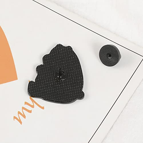 Image of Set of 3 Bear Enamel Pins for Bags, Jackets, Hats & Tops - Cute Fashion Accessory Bear Cartoon Brooches