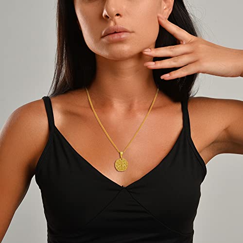 Collar Zodiaco Acero Inoxidable Constelaciones Oro Plata