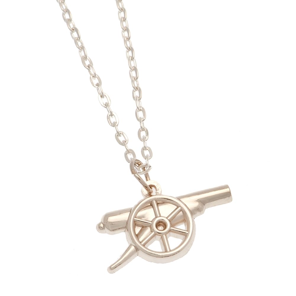 The Gift Scholars Official Arsenal FC Silver Plated Cannon Boxed Pendant