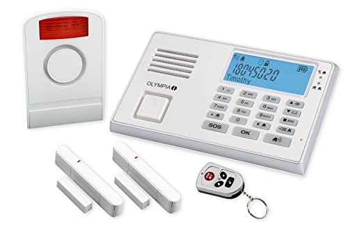 Olympia Alarmanlagen Set Protect 9045 mit Notruf- und Freisprechfunktion