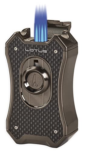 Encendedor Lotus Emperor para cigarros con llama torch y tanque extra grande miniatura 2