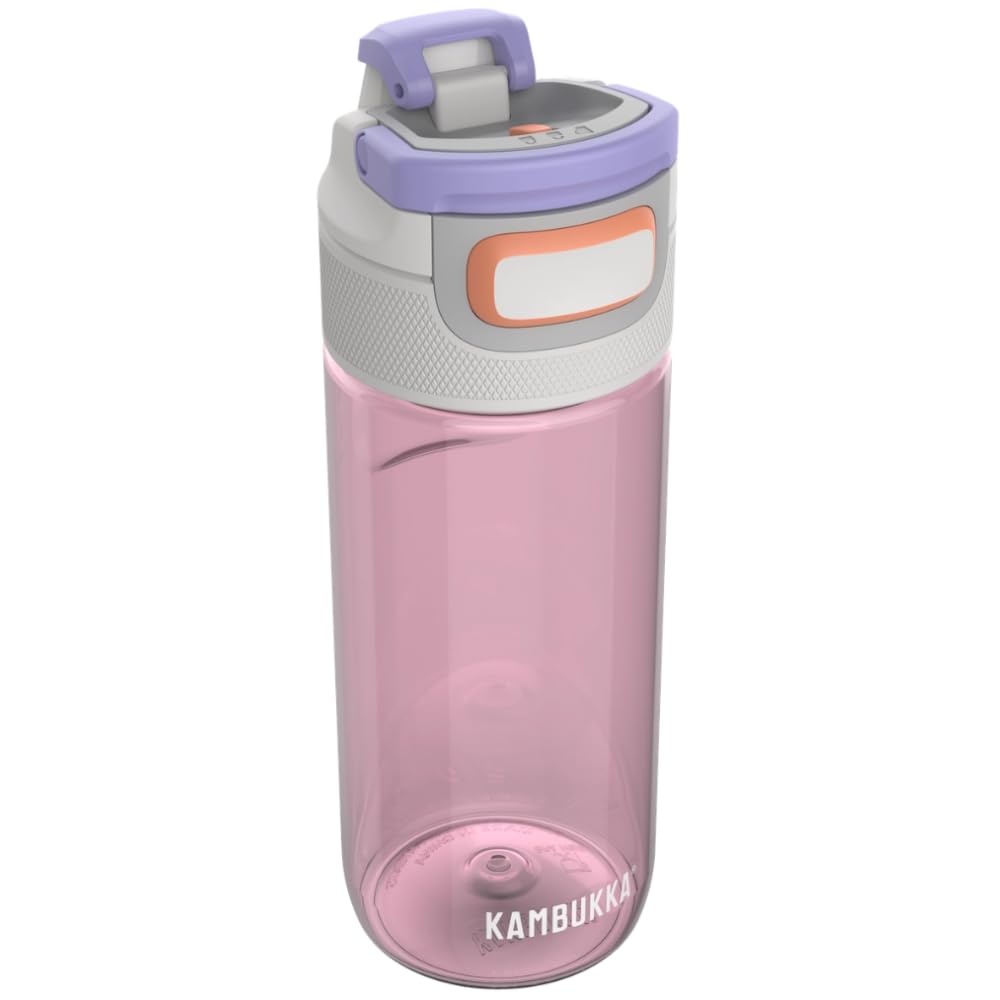 Kambukka Pink Wave – zestaw 2× butelka na wodę Elton 500 ml, szczelne, BPA Free, tritan 50% recykling, nakrętka 3-w-1 Snapclean