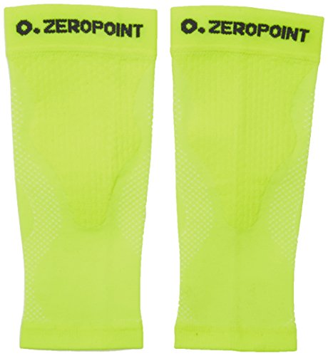 Point ZEROPOINT - Vendaje de compresión para Adulto, para la Pantorrilla, Todo el año, Unisex, Color Lime/Yellow, tamaño S