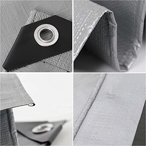 Lona impermeable resistente con ojales de aluminio para polvo 5
