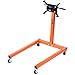 VEVOR Engine Stand, 1300 lbs (3/5 Ton) Rotating Engine Motor Stand with 360 Degree Adjustable Head, Cast Iron Motor Hoist Dolly, 4-Caster, 4 Adjustable Arms, for Vehicle Maintenance, Auto Repair