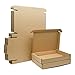 Produktbild Klein Versandkartons, 15 x 10 x 2cm Mini Großbriefkartons für Postversand, Versandtaschen Warensendung, Braune Verpackungskartons für Geschäft, Aufbewahrung oder Geschenkbox, aus Wellpappe(10 Stück)