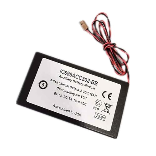 EHZIJUIL IC695ACC302-BB PLC Module, IC695ACC302-BB Analog Output Module, High Precision, 8 Points, for Industrial Automation